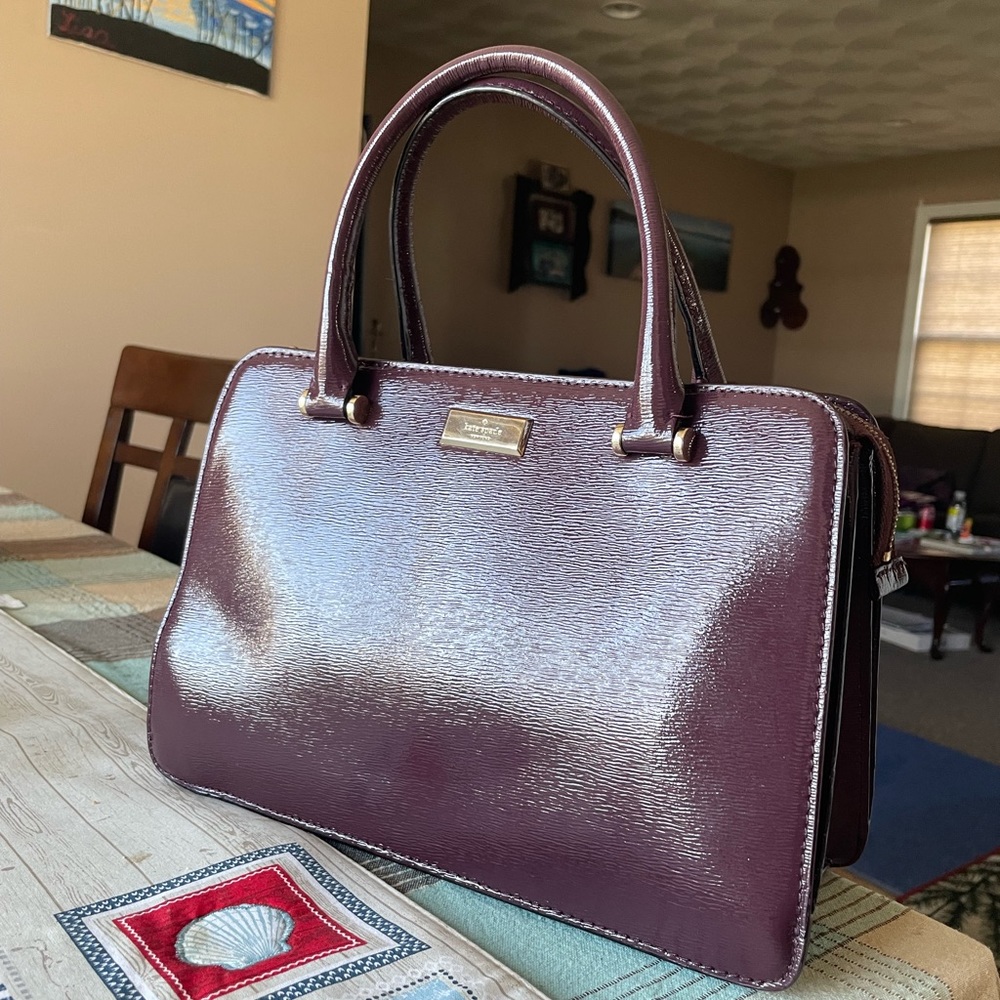 Kate Spade Plum Coloured Satchel